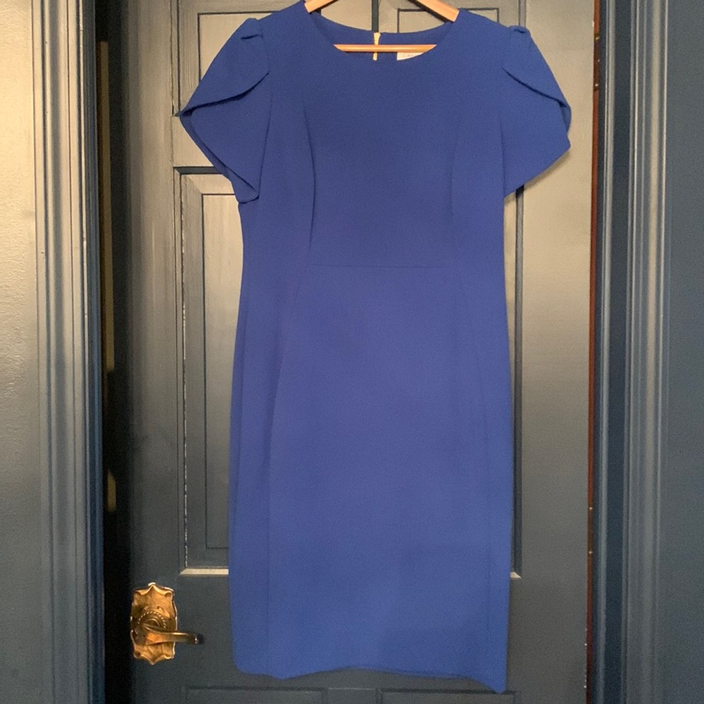 Blue dress